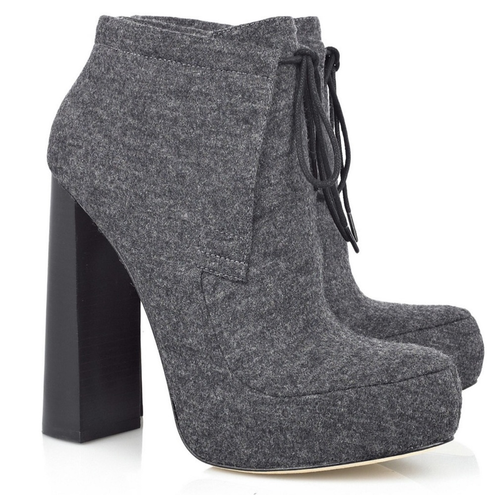 Alexander Wang Constance Wool Booties